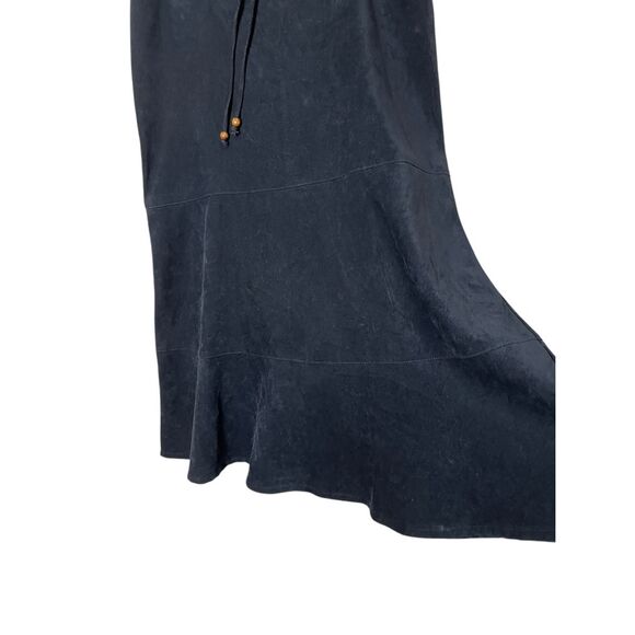 Vintage First Option 90s Black‎ Maxi Dress Size 8 - Picture 5 of 8